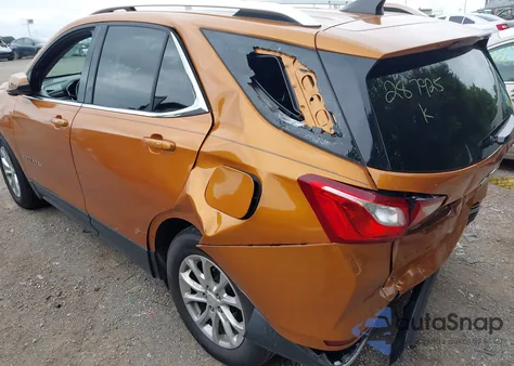 2018 Chevrolet Equinox Lt из США, поврежденный, VIN 2GNAXJEV1J6287925